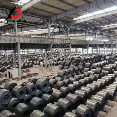 10mm-3000mm चौड़ाई स्टॉक ASTM A36 A283 A387 Q235 Q345 S235jr ग्राहक आवश्यकताओं के लिए एचआरसी गर्म लुढ़का कार्बन स्टील कॉइल