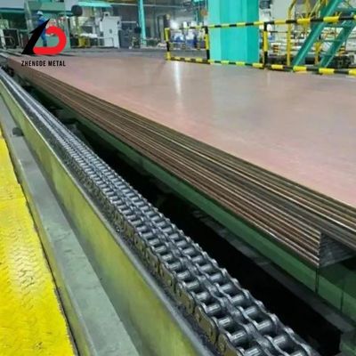 Ms Mild Q420 मिश्र धातु कार्बन स्टील प्लेट 1 मिमी-30 मिमी मोटाई ZD-CS17 ASTM A36 S235jr लोहे की शीट गर्म लुढ़का हुआ चेकर प्लेट