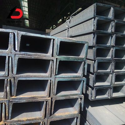 यू सी चैनल 50-400 मिमी Ms S235jr A36 यू चैनल सी चैनल स्टील गैल्वेनाइज्ड/ब्लैक यू चैनल स्टील बार निर्माण संरचना के लिए