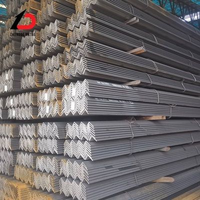 ASTM A36 A53 Q235 Q345 कार्बन समान कोण स्टील जस्ती लोहा L आकार हल्के स्टील कोण बार मानक विनिर्देशों के साथ