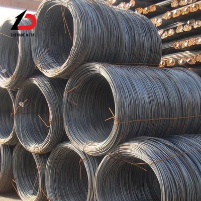 तार बंधन 8 मिमी 10 मिमी गर्म लुढ़का हुआ स्टील तार रॉड 12 मिमी Q235B Q345b Q355b