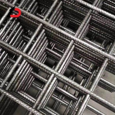निर्माण के लिए जस्ती प्रबलित कंक्रीट रेबर वेल्डेड वायर मेष 5 मिमी-30 मिमी