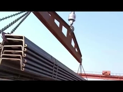 Q235 Q345 कोल्ड मोल्डेड स्टील शीट पाइल 304 316 Sy295 Ysp45