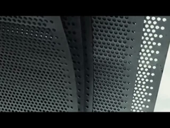 कस्टम धातु छिद्रित जाल स्टेनलेस स्टील एल्यूमीनियम तांबा पीतल रंग