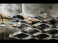 0.3mm-10mm विस्तारित जाल स्क्रीन खिंचाव एल्यूमीनियम तांबा कार्बन स्टेनलेस स्टील